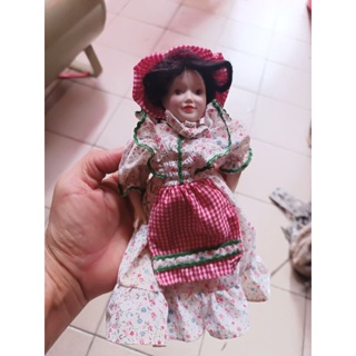 早期陶瓷娃娃有商標mark 陶瓷娃娃 芭比娃娃 玩具娃娃 公仔娃娃