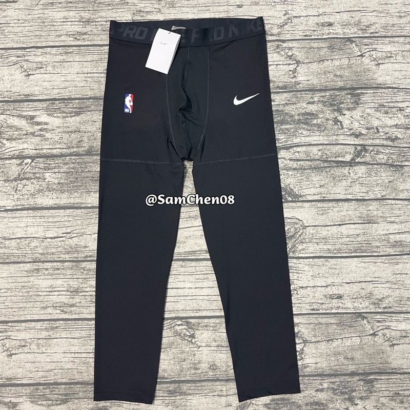 Nike Pro NBA 球員版 黑色 七分 緊身褲 束褲 短褲 籃球褲 球衣 背心 束衣 緊身衣 JORDAN 短袖