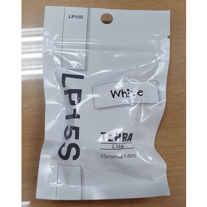[全新] KING JIM  TEPRA Lite 標籤膠帶-白色 LP15S 15mm*4m 購自日亞