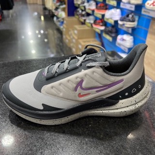 NIKE AIR WINFLO 9 SHIELD 女款 防水 慢跑鞋 DM1104-002 灰色 氣墊 緩震