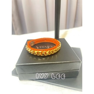 VITA FEDE 金屬橘皮手環 女用精品手飾 精品手環 二手正品