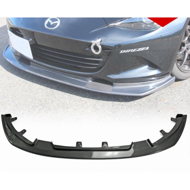 (全台可安裝)Mazda MX5 RF ND RC升級 高品質碳纖維前下巴小包 前鏟下巴包圍
