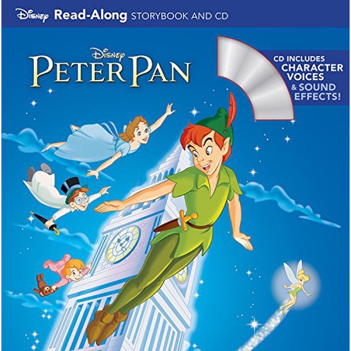 Peter Pan Read-Along Storybook and CD/Disney Book Group【禮筑外文書店】