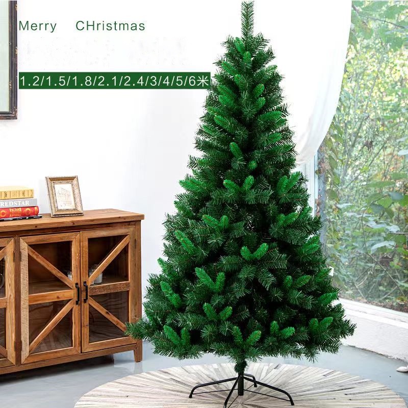 聖誕樹 家用裸樹 仿真綠色DIY聖誕節裝飾品 120/150/180公分