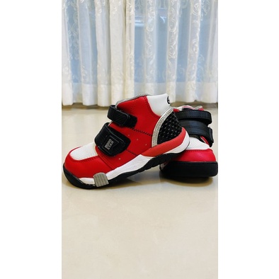 Moonstar Carrot 兒童機能矯健鞋 紅黑(醫師推薦矯正鞋) CRC 21406 + 矯正鞋墊