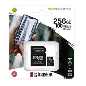金士頓 Kingston Canvas Select Micro SD 記憶卡 台灣公司貨 256G