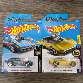 🔥絕版 風火輪 Hot Wheels '68 CORVETTE GAS MONKEY GARAGE 油猴 科維特