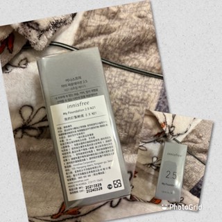 innisfree粉底液、舒芙蕾粉餅