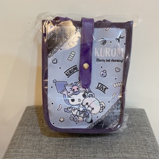 全新正版三麗鷗 庫洛米 酷洛米 KUROMI 3C手機包 兩用手提側背包 多功能萬用包 三麗鷗Sanrio