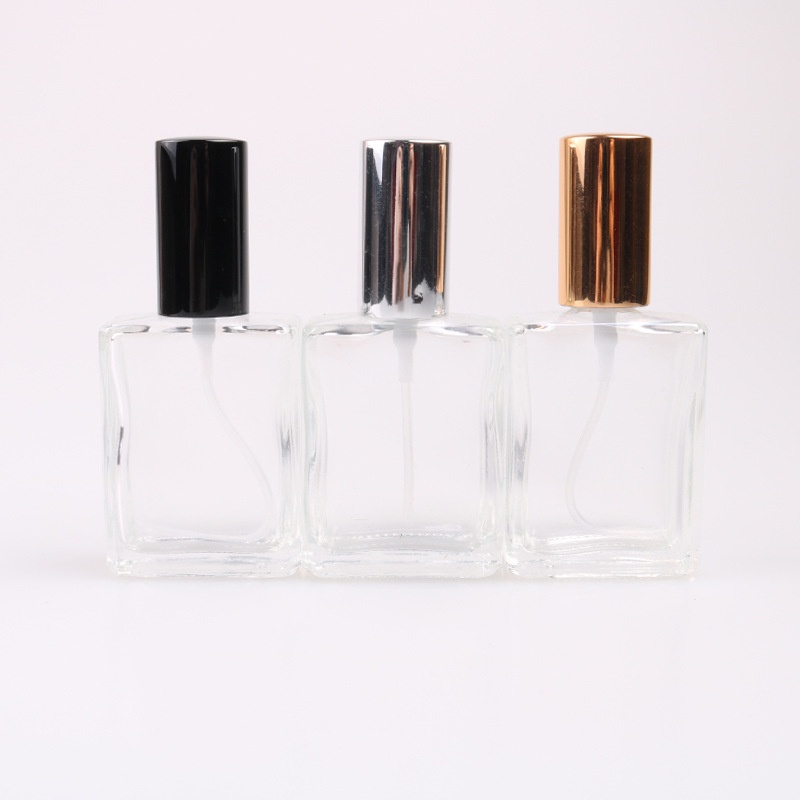 十個起賣 15ML四方香水玻璃瓶 方形透明玻璃空瓶香水瓶 噴霧瓶香水噴頭