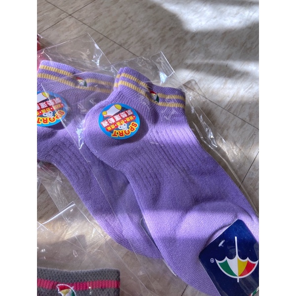 Arnold Palmer socks 減震釋壓女氣墊運動襪 紫色 紅色 灰色 襪子 學院風 條紋襪
