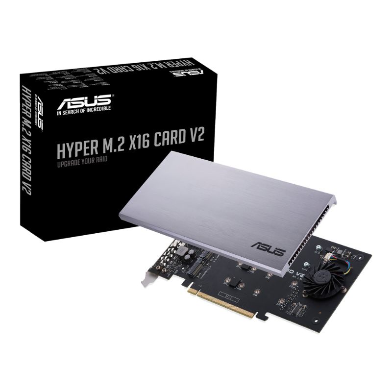 [全新盒裝] ASUS 華碩 HYPER M.2 X16 PCIe CARD PCIe 16X介面卡 V2