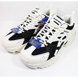 (C9) SKECHERS 男款 復古休閒運動鞋 STAMINA V2 237234NTBK 米黑色