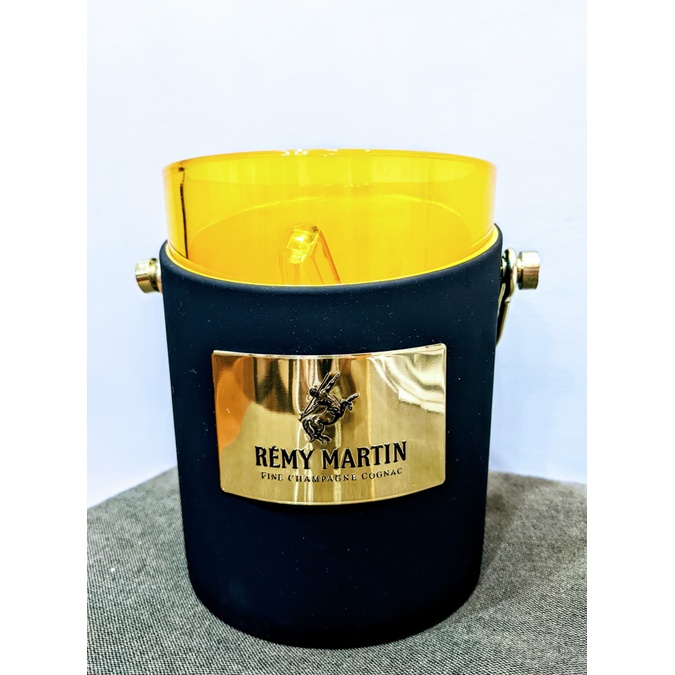 【限量絕版商品】人頭馬 Remy Martin 高質感 小冰桶（直徑13公分，高16.5公分，附小冰夾）