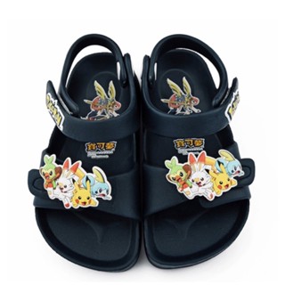 超值+1【現貨免運】臺灣製 正版 寶可夢涼鞋 皮卡丘 輕量 Pokemon 輕量 防水 17-20cm【陳董家】3585