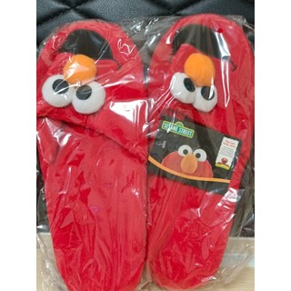 芝麻街 紅毛 拖鞋 保暖拖鞋 芝麻街 ELMO 室內拖鞋 交換禮物