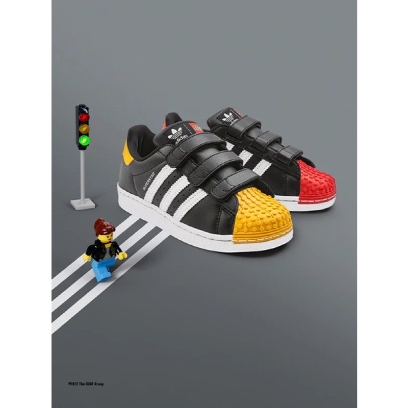 adidas Superstar x LEGO聯名款童鞋