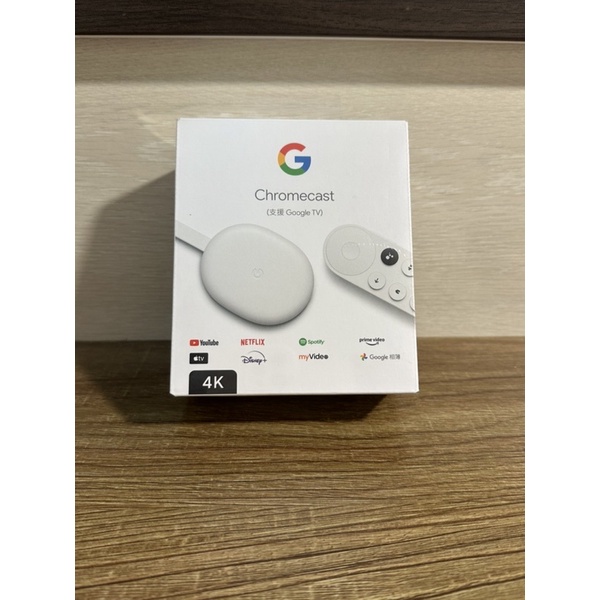 「全新未拆封」Google Chromecast (4k)