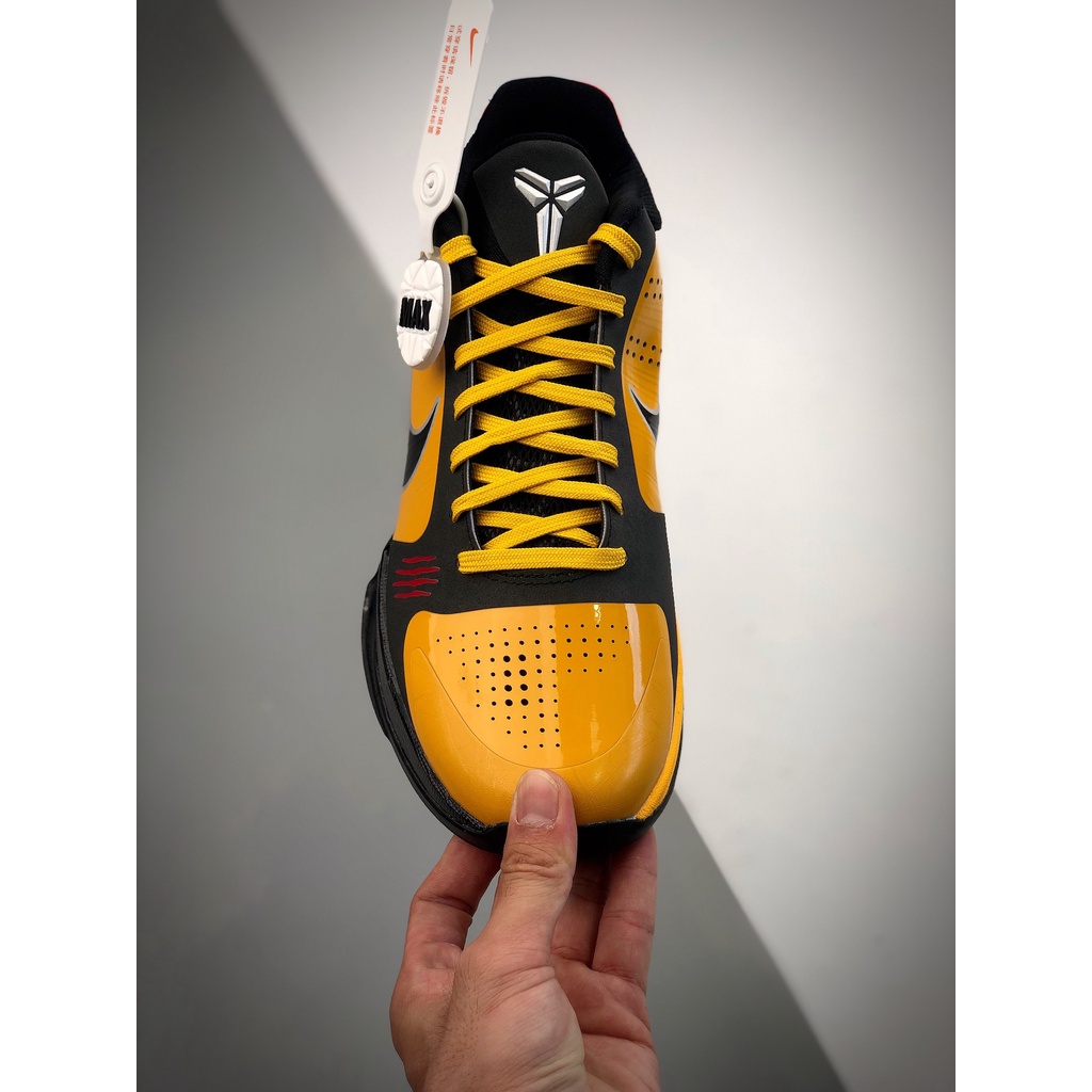 Image of 代購免運 Nike Kobe 5 Protro 黑黃 李小龍 科比5 男女同款 耐吉運動鞋籃球鞋 #1