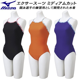 <<日本平行輸入>>美律儂 MIZUNO N2MA2285 N2MA2485連身泳衣 練習泳衣