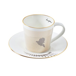 【韓國 Luycho】鏡面倒影咖啡杯組 飛翔的鳥《WUZ屋子-臺北》鏡面杯 咖啡杯組 咖啡杯 杯子 送禮 禮物 耶誕