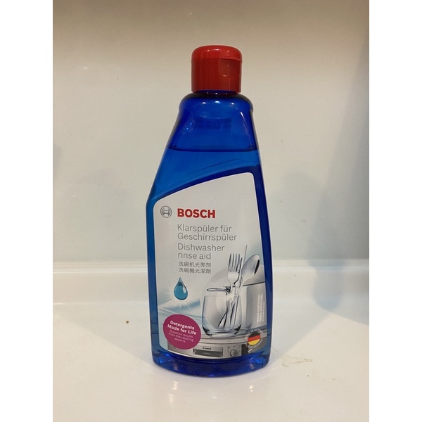 Bosch 洗碗機專用 光潔劑 500ml 台灣公司貨原廠 光潔劑 除垢劑 亮碟劑