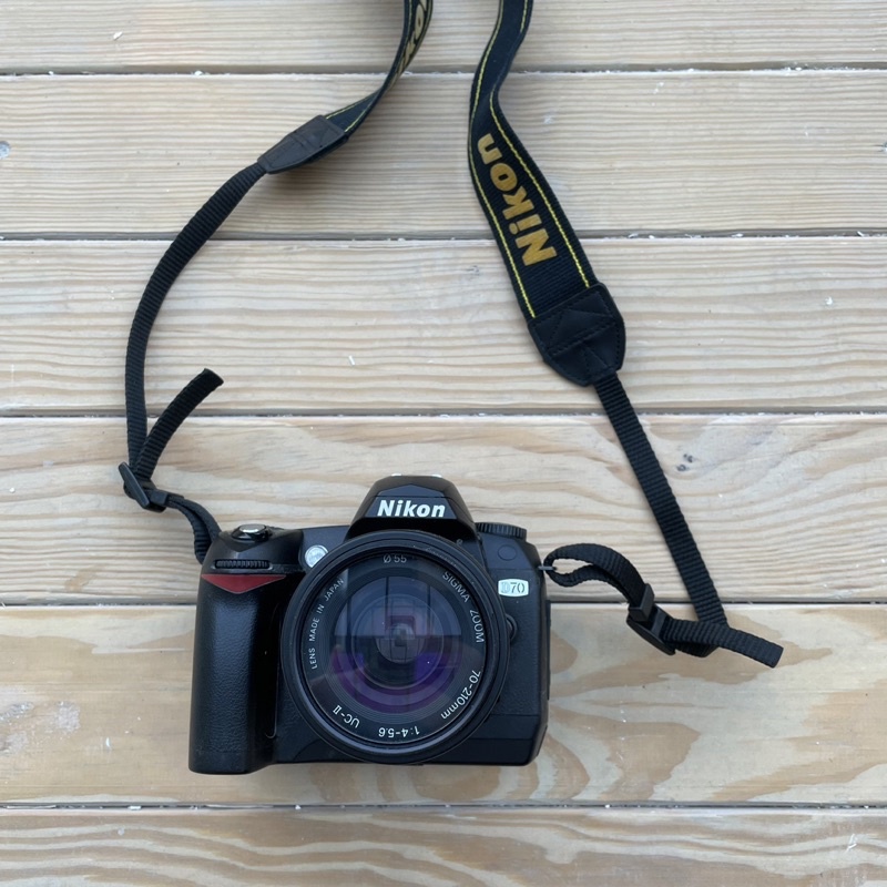 D70機身 SIGMA 70-210mm f4-5.6 UC-ll (For:Nikon) 含保護鏡