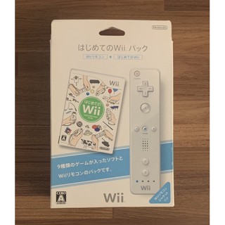 Wii 原廠盒裝 手把同捆套組 第一次接觸 運動 體感 日文版 正版遊戲片 原版光碟 二手片 日版適用 任天堂