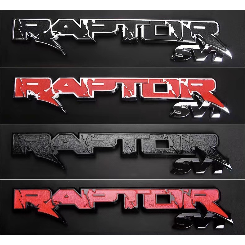 Raptor F150 RAPTOR SVT logo F-150FX4 改裝logo 汽車造型裝飾貼花