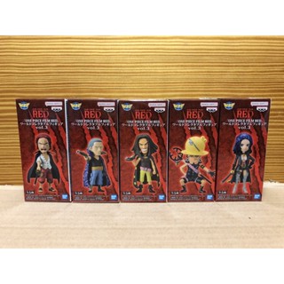 日版金證 代理版 景品 海賊王 劇場版 RED WCF vol.3 單售 紅髮 貝克曼 耶穌布 騙人布 羅賓