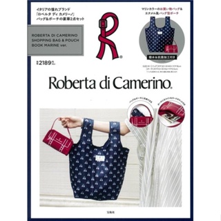 ♫狐狸日雜鋪♫日本雜誌附錄 ROBERTA DI CAMERINO 托特包 手提袋 手拎包 手拎包兩件組V319