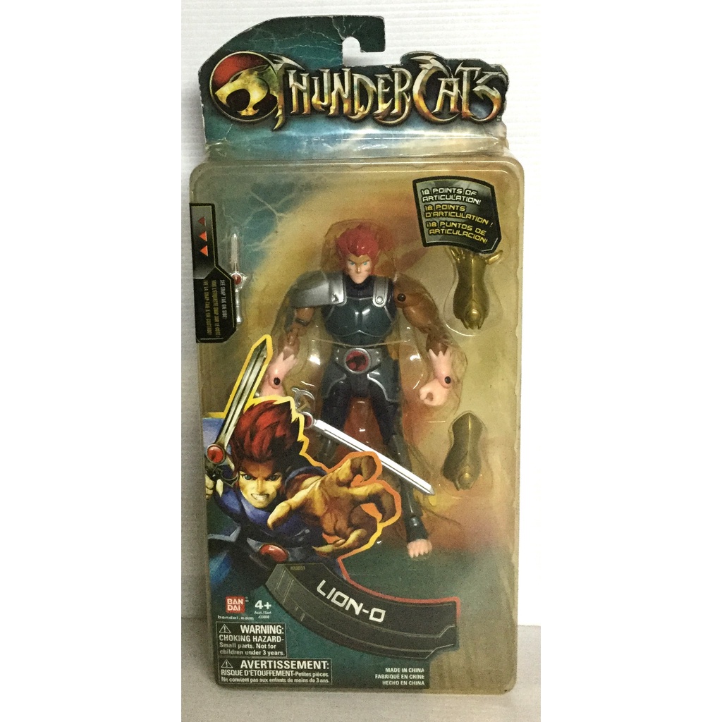 現貨 正版BANDAI霹靂貓 -THUNDER CATS 6吋 獅貓