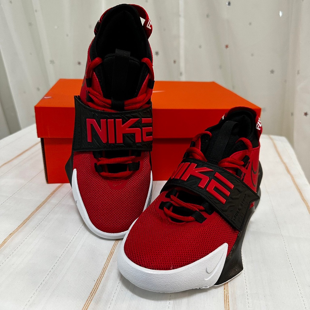 𝓑&amp;𝓦現貨免運 Nike Future Court 3 GS 大童 女籃球鞋 紅黑 CT2866600