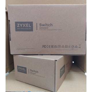 ZyXEL 合勤 5埠 GbE 無網管型 4埠 PoE+ 網路交換器 GS1005HP 鐵殼無風扇 IPCam 監視器