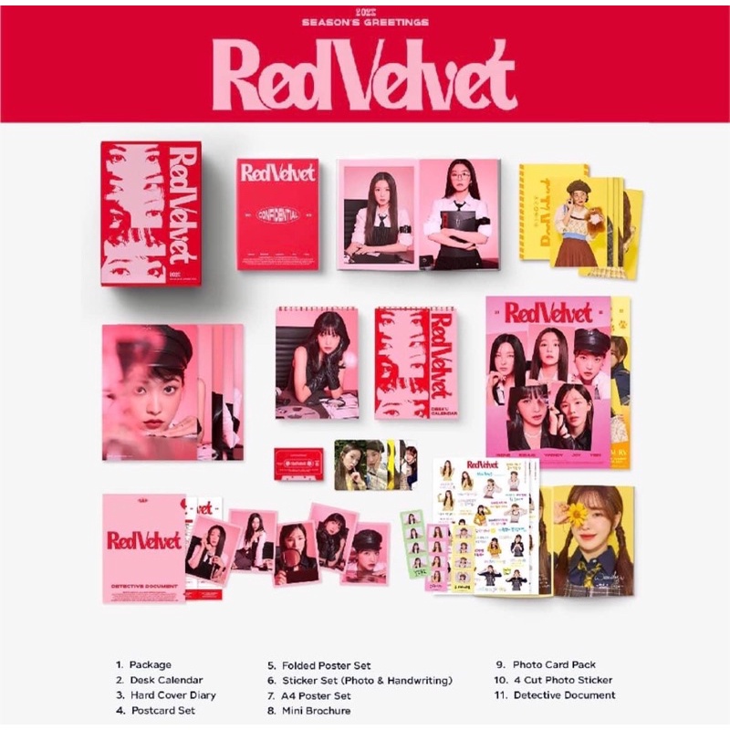 Red Velvety 2023年曆 SM store