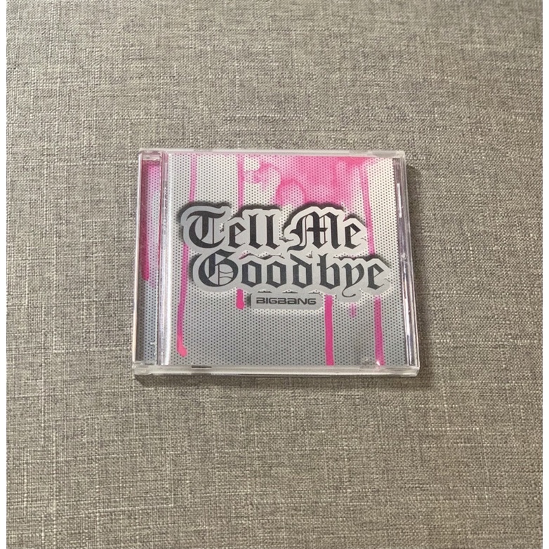 TELL ME GOODBYE BIGBANG的價格推薦- 2026年2月| 比價比個夠BigGo