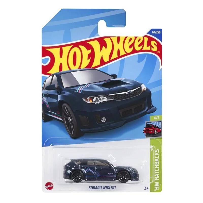 [玩三工作室]送膠盒 Hot Wheels 新風火輪 小汽車 速霸陸 Subaru WRX STI