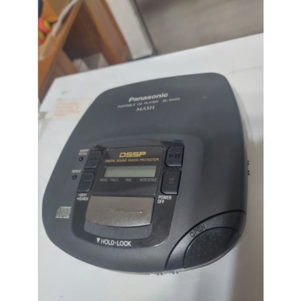 Panasonic sl-s400 松下/CD隨身聽/收藏品/重低音 (缺少變壓器，可自行購買他牌)