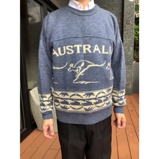 澳洲毛衣 男, XL, 純羊毛衣, 澳洲製, 二手,Wool Sweater used, XL Size