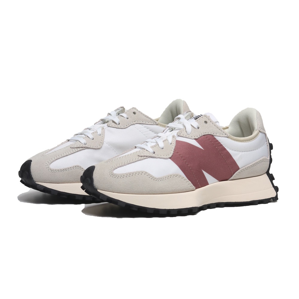 NEW BALANCE 休閒鞋 NB 327 復古 乾燥玫瑰 米白 櫻花粉 女 WS327CD