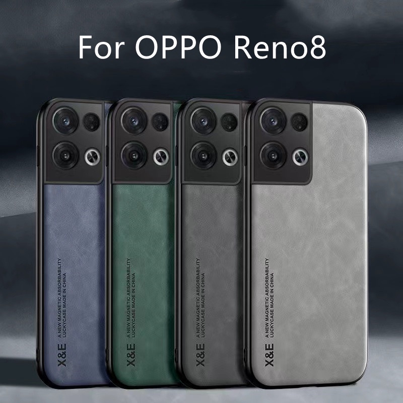 Image of OPPO 膚感 車載磁吸 保護殼 防摔殼 手機殼 適用於 Reno 8 7 6 5 2 pro 8Z 7Z 5Z 2z #0