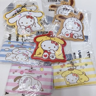 全新 現貨 三麗鷗 7-11 行李吊牌 行李牌 hello kitty 凱蒂貓 變裝 大耳狗 布丁狗 帕恰狗 吊牌