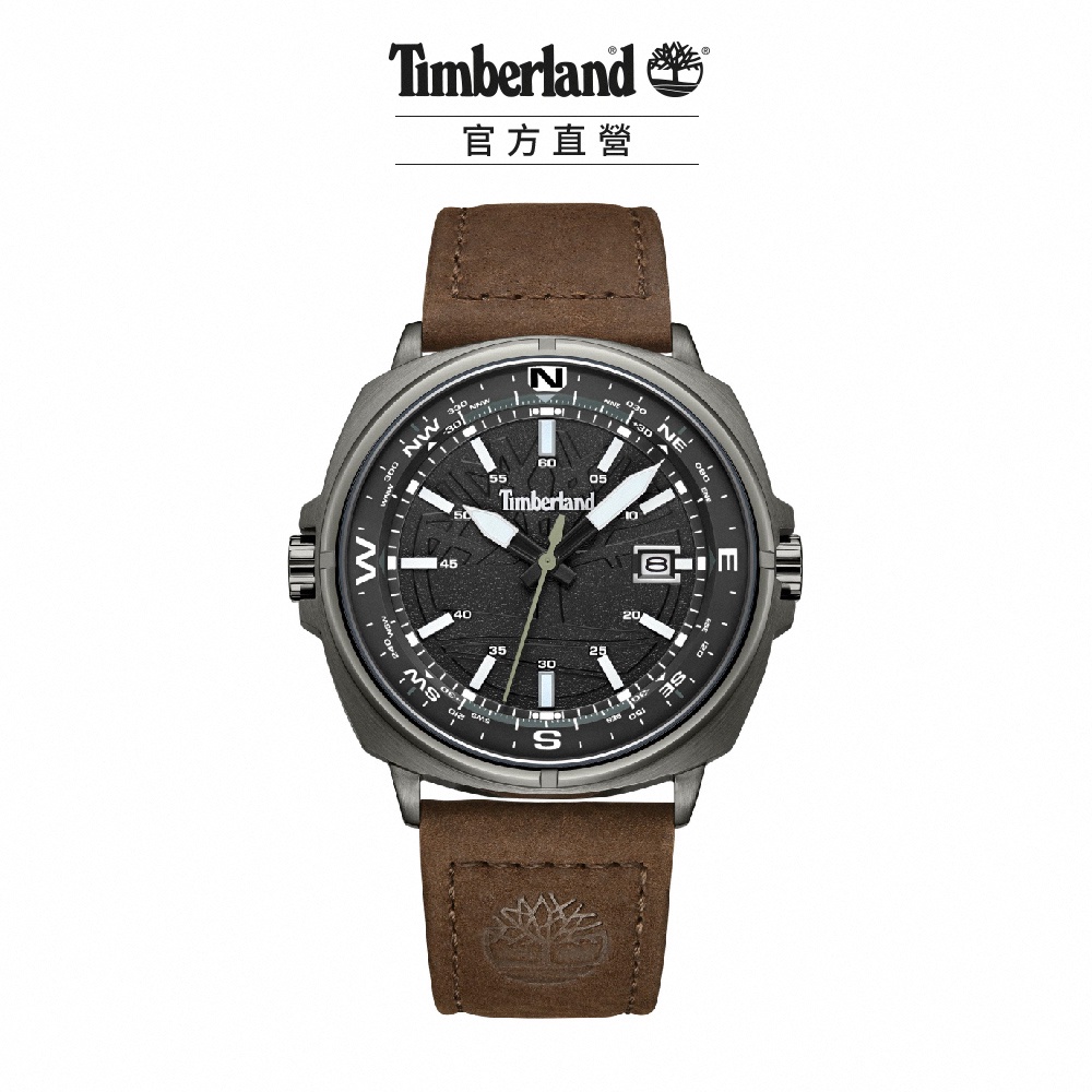【Timberland】手錶 男錶 WILLISTON系列 44mm 匠心精神 皮革錶(TDWGB2230801)