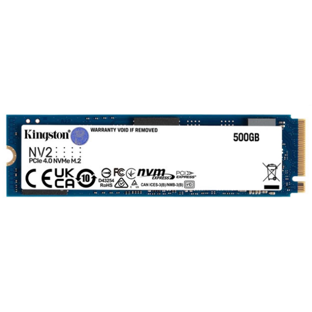 金士頓 Kingston NV2 250G/500GB/1TB/2TB  Gen4 M.2 PCIe SSD 固態硬碟