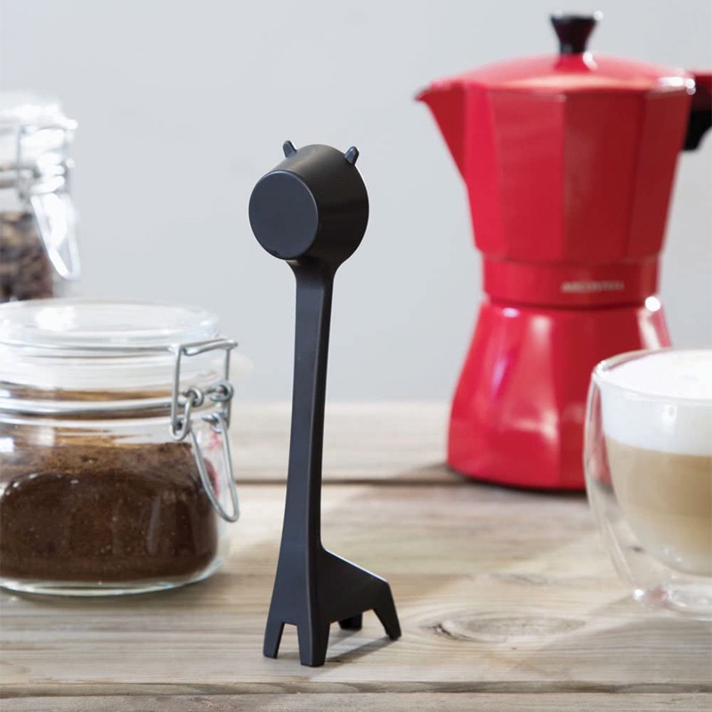買一送一『No.11 Coffee』線上咖啡展 長頸鹿造型 創意 咖啡豆勺 咖啡粉計量匙 咖啡豆匙