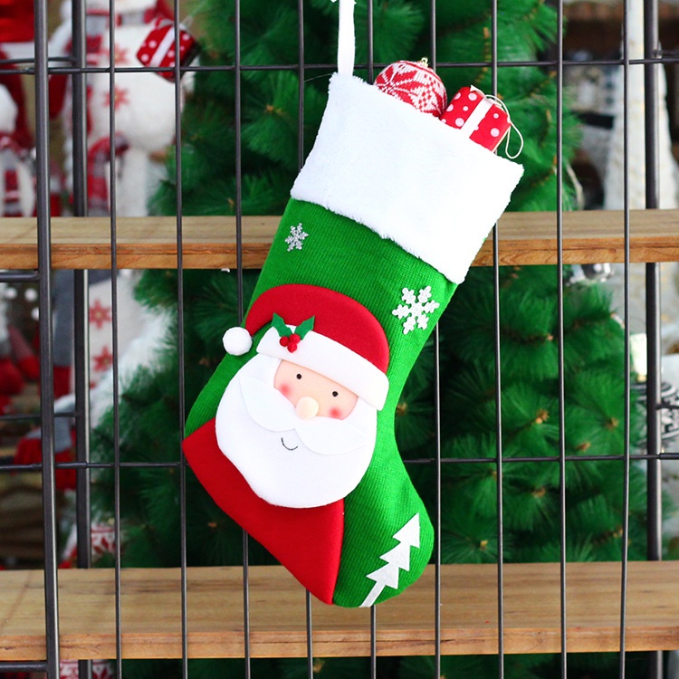 台灣現貨 聖誕襪48公分超大款 雪人 聖誕老人 聖誕禮物袋 耶誕襪 聖誕襪 禮物袋 襪袋