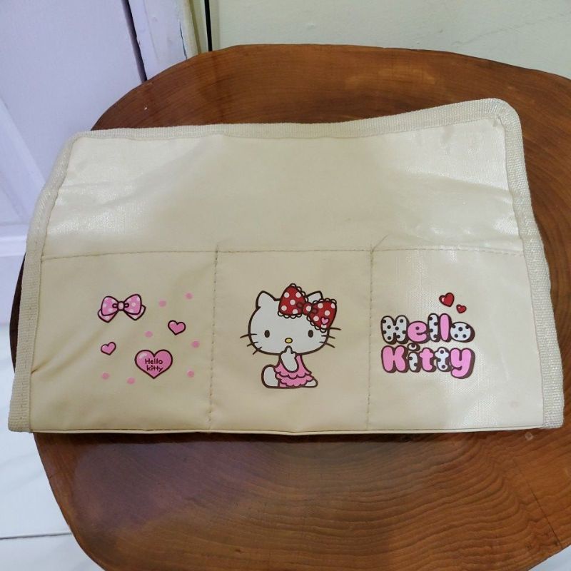 Hello Kitty 多功能面紙盒 正版三麗鷗 Sanrio  面紙套 面紙盒 質感面紙套