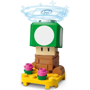 LEGO樂高 71394 Super Mario馬力歐三代人偶包 Up Mushroom 加命菇