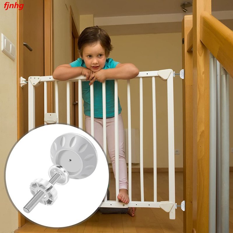 1 件裝嬰兒安全樓梯門螺絲螺栓鎖緊螺母配件門圍欄