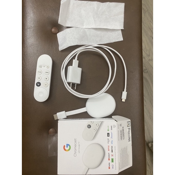 Chromecast with Google TV 4K(白色）二手